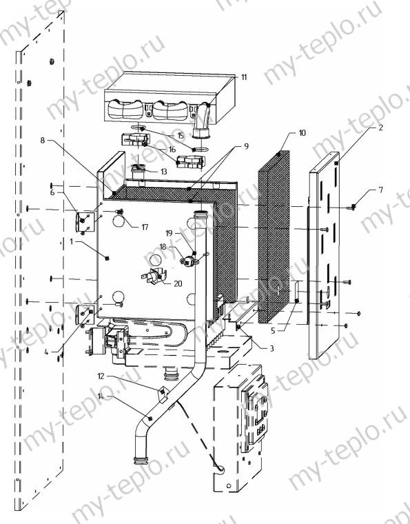 Запчасти для Лемакс PRIME-V16: схема Запчасти Лемакс PRIME-V16 купить в Нижнем Тагиле