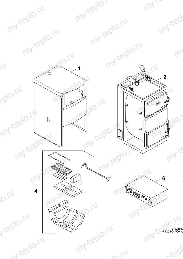 Запчасти Buderus Logano S121-24 купить в Нижнем Тагиле