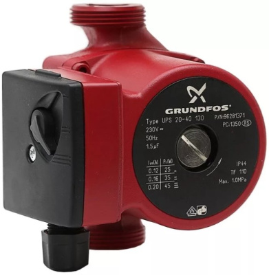 Насос циркуляционный Grundfos UPS 25-40 130 (96281376)